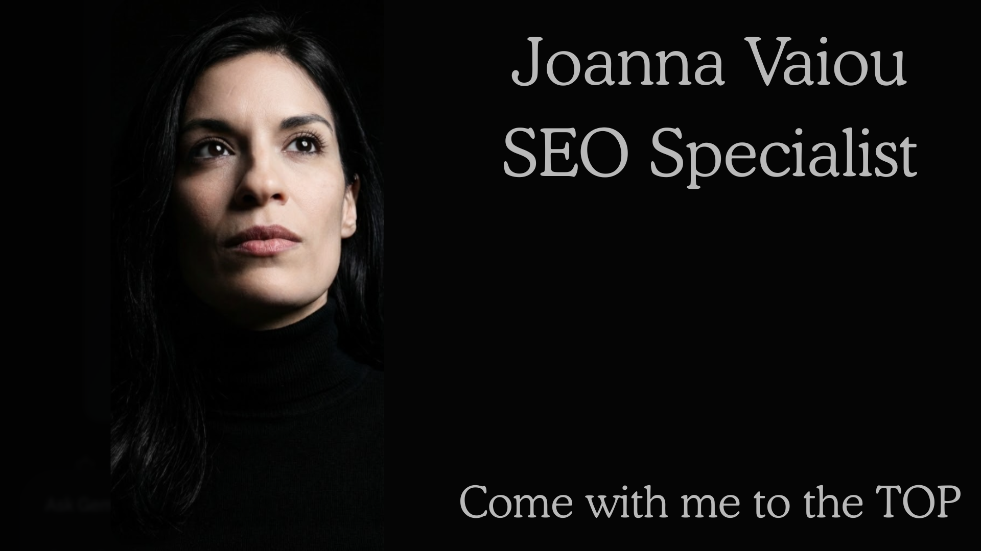 Luxury SEO Services for Luxury Brands by SEO Expert Joanna Vaiou